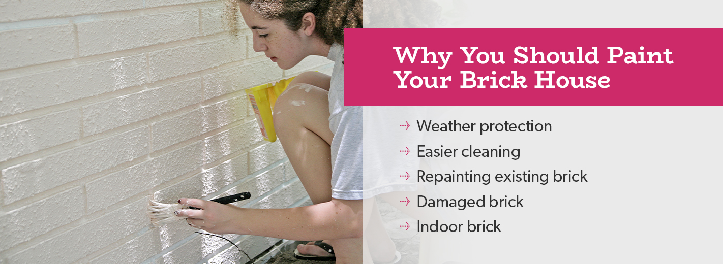 why you should paint a brick house