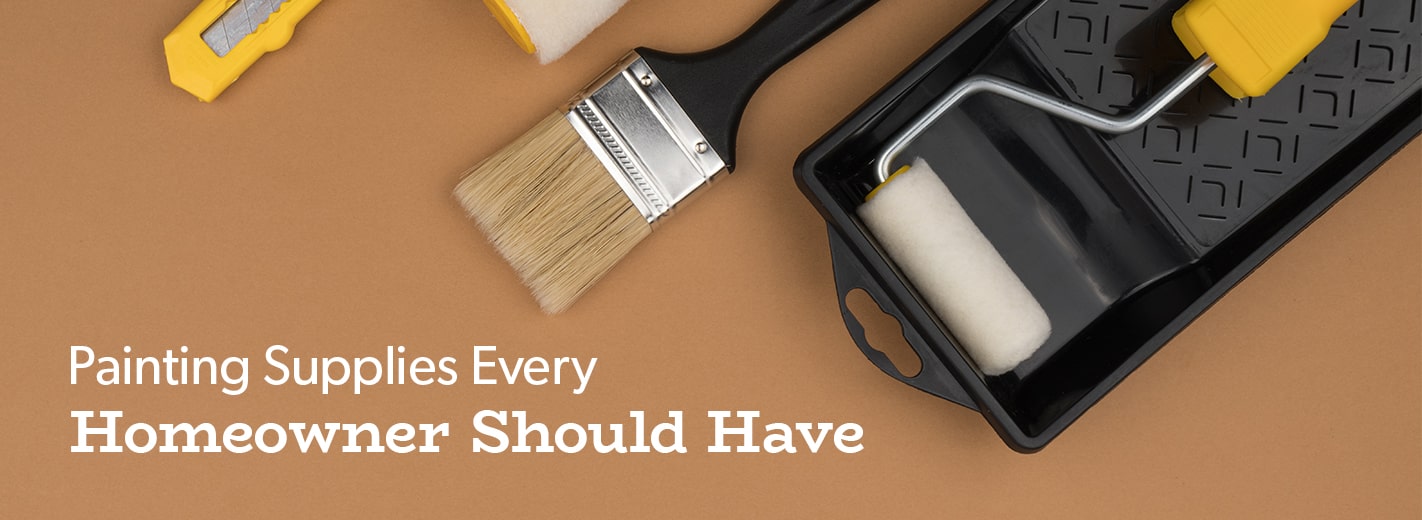 painting supplies every homeowner should have